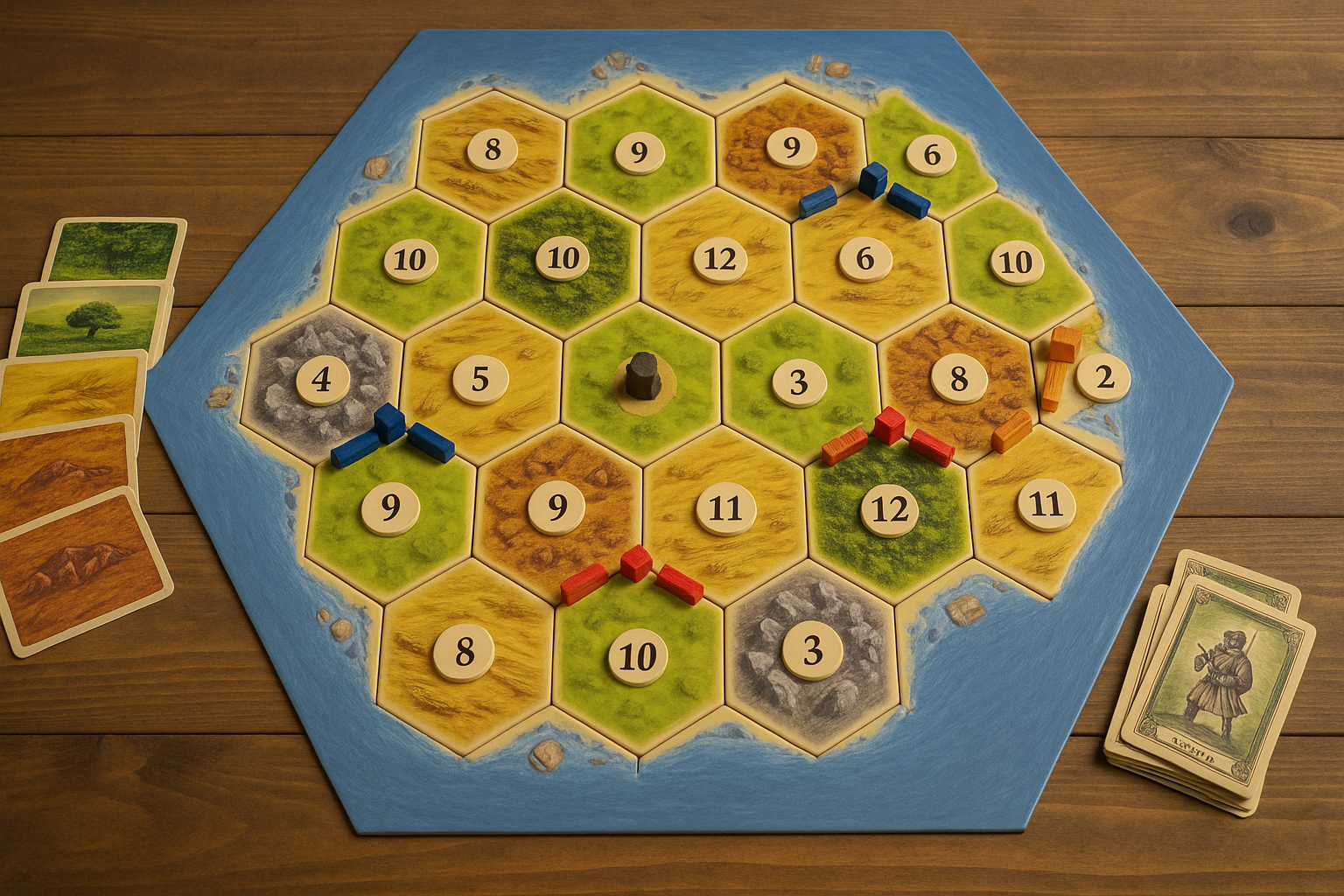 Catan Resource Management